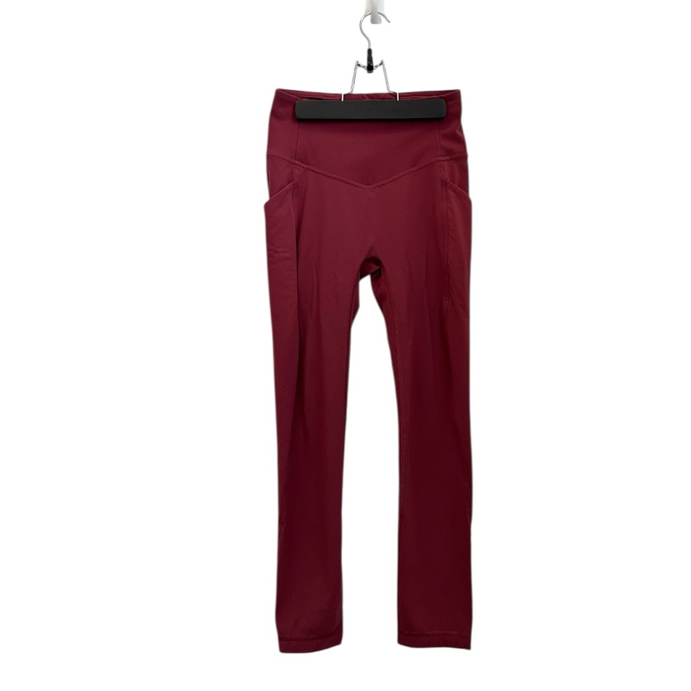 Lululemon Athletica Women’s Align Red Pockets Leggings Size 4